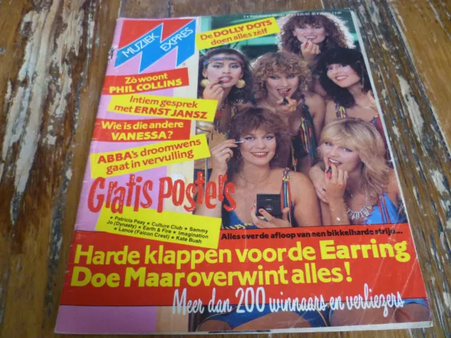 Muziek Expres 1983: Dolly Dots/Kiss/Abba/Doe Maar/Van Halen/Paul McCartney