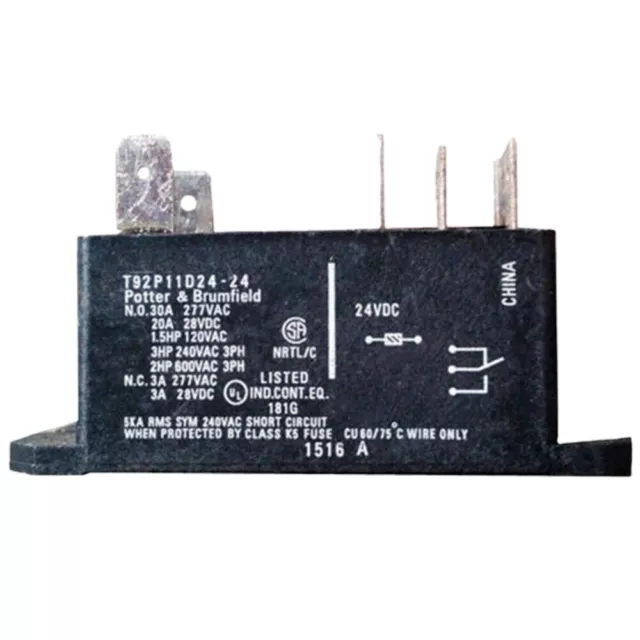 1PCS T92P11D24-24 24VDC Electromagnetic Relay 30A 277VAC 8Pins