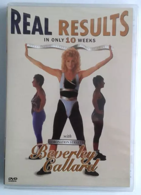 DVD. Beverley Callard. Real Results In Only 10 Weeks. 2004.  Exercise Keep Fit