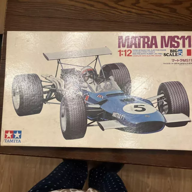 TAMIYA 1:12 Matra MS11 F-1. Plastic Model Kit Super Detailed Model