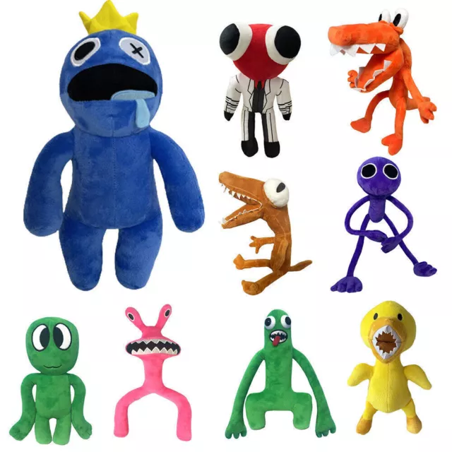 HIGH-QUALITY ROBLOX RAINBOW Friends Green Blue Plush Toys For Children And  $14.64 - PicClick AU