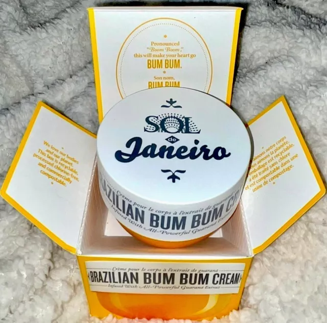 New Authentic Sol de Janeiro Brazilian Bum Bum Cream (8.1 fl oz)