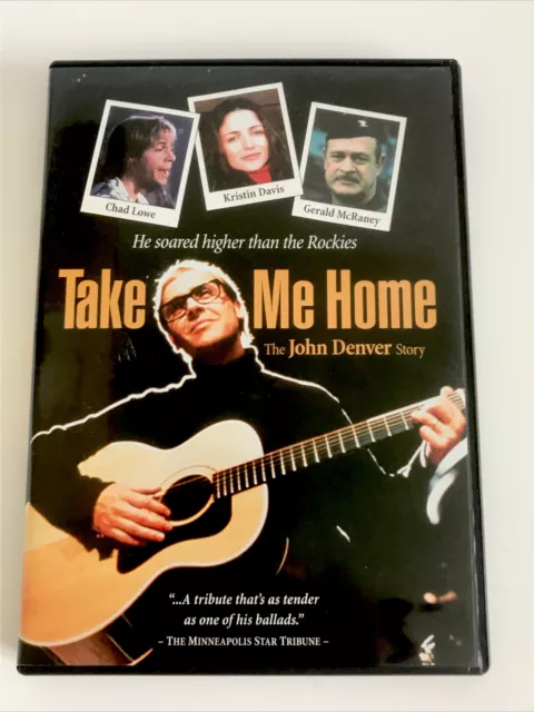 Take Me Home DVD The John Denver Story Chad Lowe Kristin Davis Gerald McRaney