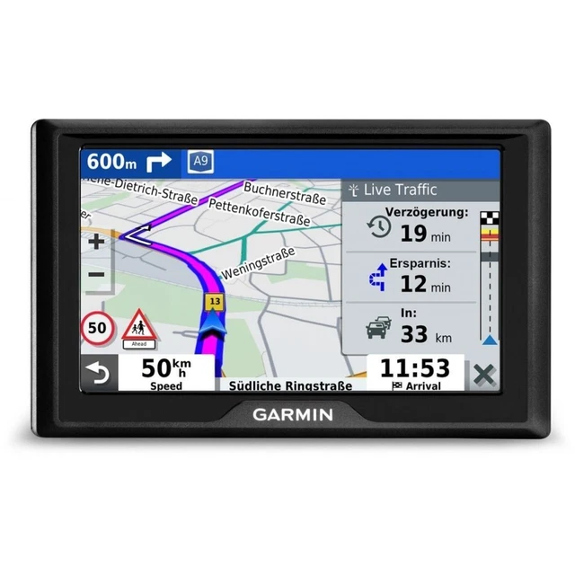 Garmin Drive 52 EU MT-S 5-Zoll-Satellitennavigation mit Kartenaktualisierungen f