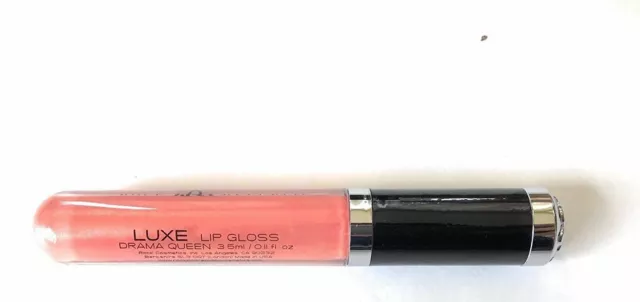 Rock & Republic Lip Gloss 0.11 Oz NWOB Shade Drama Queen Coral