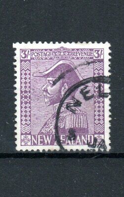 NUOVA Zelanda 1926-34 3s King George V come AMMIRAGLIO SG 467 fu CD 