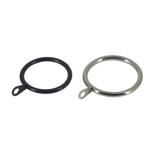 20 PIEZAS Anillos Circulares de Metal Ganchos de Cortina Cortinas Tienda Hogar