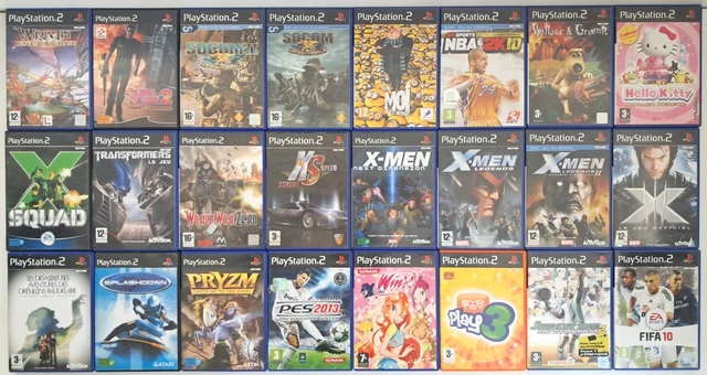 LOT 15 JEUX PS2 PLAYSTATION 2 SPORT WWE SSX RUGBY TENNIS MADDEN TIGER WOODS FIFA
