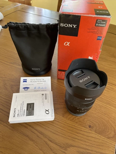 Sony Vario-Tessar T* FE Objektiv 24–70 mm F4 ZA OSS Vollformat SEL2470Z