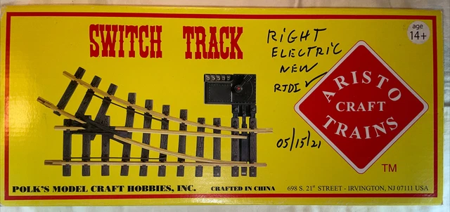 🚂 G Scale Aristocraft Trains 11205 Switch Right Remote Control. LNIB!! C-8!!