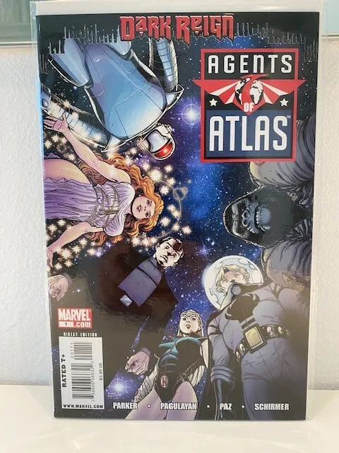 Agents Of Atlas #1-5 Nm+ Lot Vol 2 | Marvel Comics 2009 1 2 3 4 5