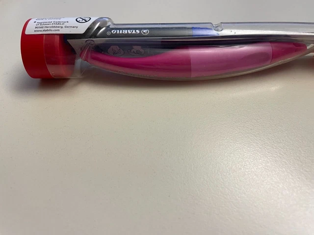 STABILO Tintenroller ´s move easy  für Linkshänder Pink 6891/4-4103