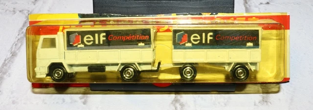 MAJORETTE CAMION BÂCHÉ Ford Cargo Elf Competition 1/100 N°241 N°366 EUR