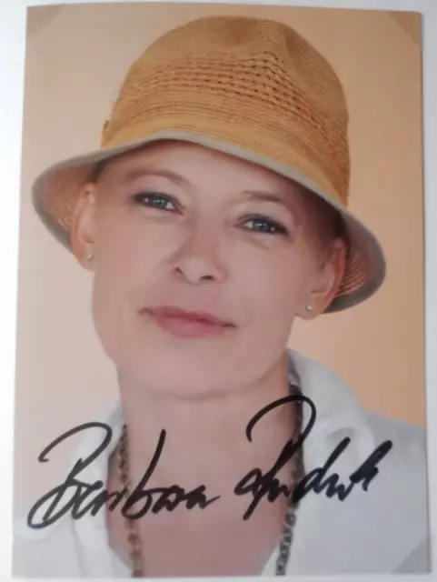 ❌ Barbara Rudnik (+) - Autogrammkarte - handsigniert aus Privatsammlung # 64❌