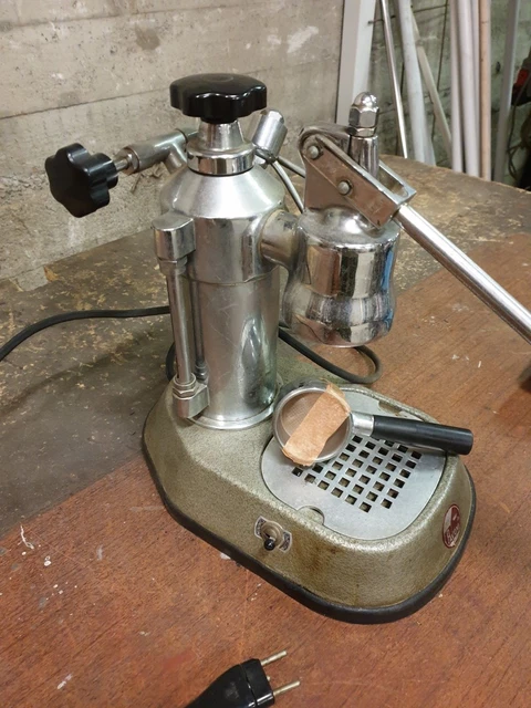 Macchina Espresso La Pavoni Expo 2015 - A Leva Manuale, Cromata/Oro - Foto 6