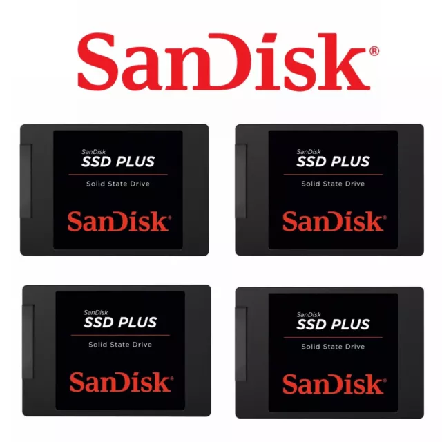 SSD SanDisk Plus 120GB 240GB 480GB Internal Solid State Drive HDD 2.5" SATA III