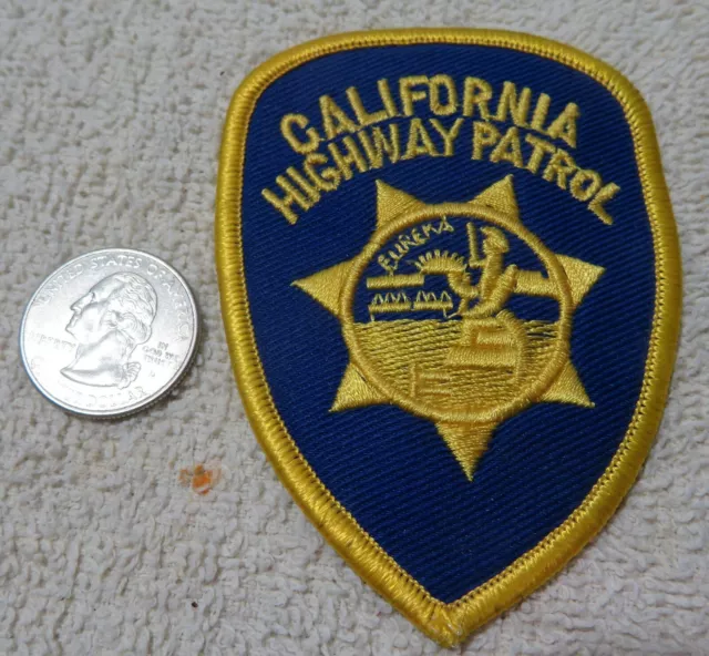 Vintage 1980’s California Highway Patrol Patch (CHIPS) out of service