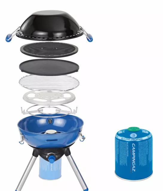 Campingaz Party Grill 400 CV + Ventilkartusche CV 470 Plus Set Gas Grill