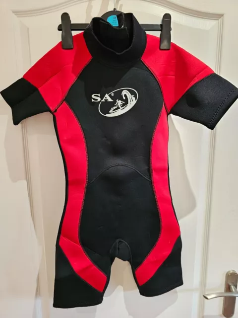 SA Wet Suit for Kids Chest 28 inch Small