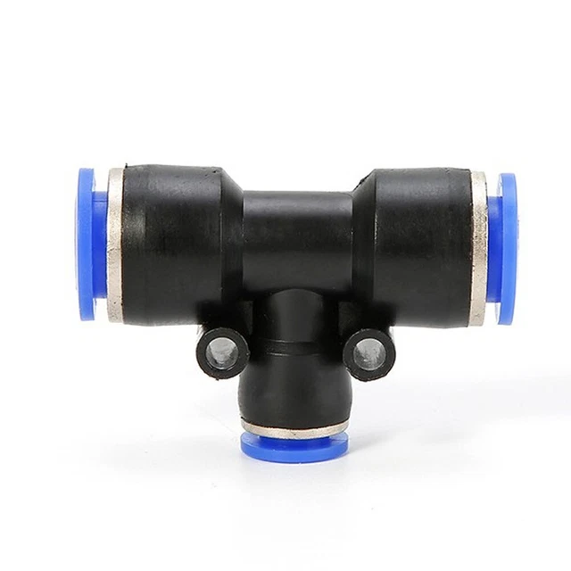 Pneumatic Fitting Pneumatic Quick Fitting Tee Water Push Air Connectors
