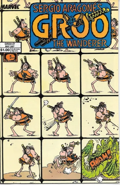 Groo the Wanderer Comic Book #27 Marvel Comics 1987 VERY HIGH GRADE UNREAD NEW
