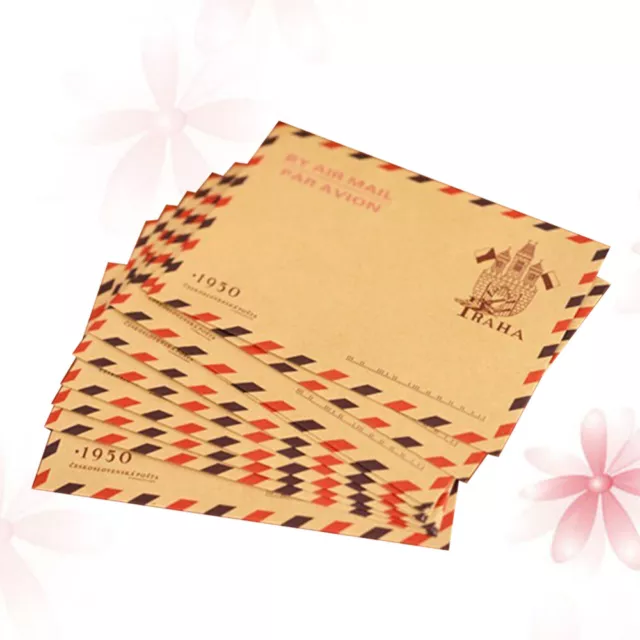 10pcs Kraft Paper Envelope Retro Small Storage Envelopes for Scrapbooking Gift