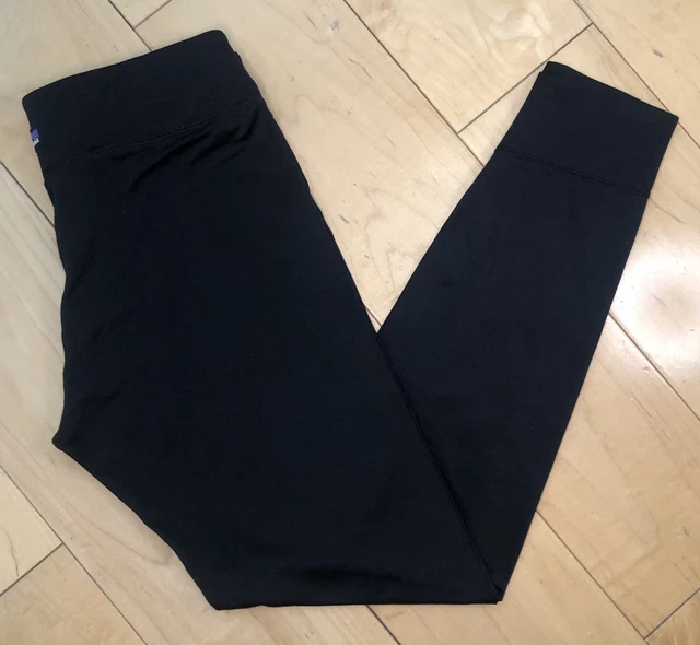 Patagonia Kids Black Capilene Midweight Bottoms Sz Med