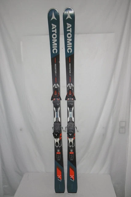Atomic Ski " Redster X7 " Top Race Carver 175 Cm + Bindung