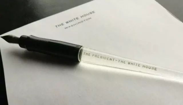 President John F Kennedy -Authentic Jfk-Used Bill Signing Pen- White House-Issue