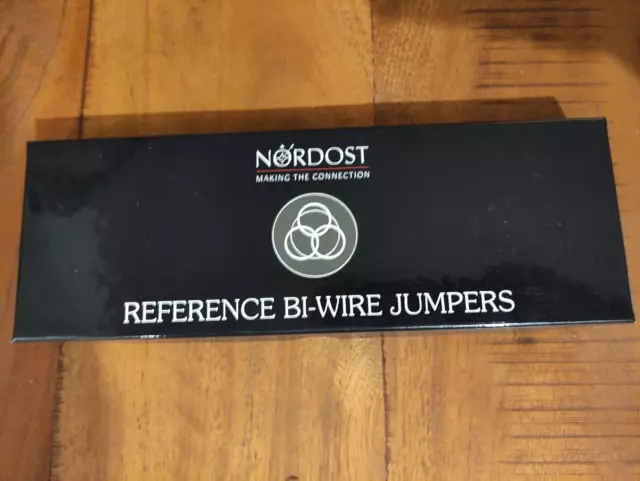 Nordost Reference Bi-Wire Jumper Cables Boxed