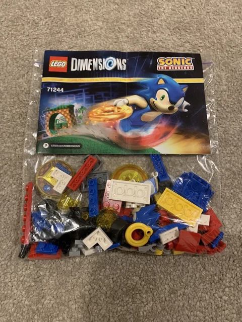 Comparing Sonic the Hedgehog minifigures to LEGO Dimensions