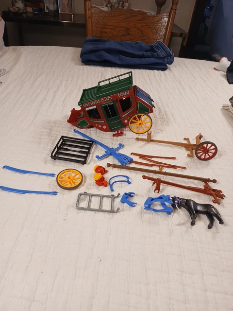 PLAYMOBIL WESTERN Louis Express 6429 y otros incompletos leer
