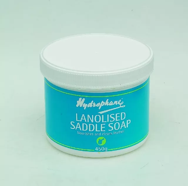 Hydrophane Lanolised Saddle Soap | Horses & Ponies