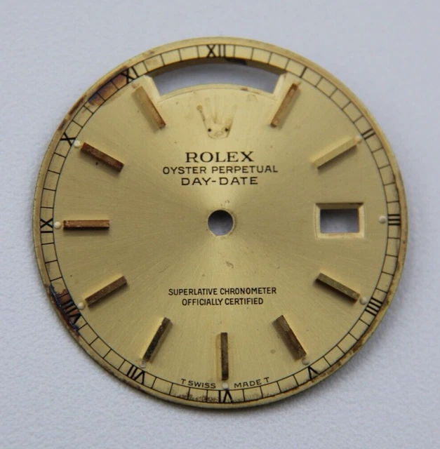 ROLEX DAYDATE 18238 Cadran " T Swiss Made T " Cal 3155 EUR 186,79