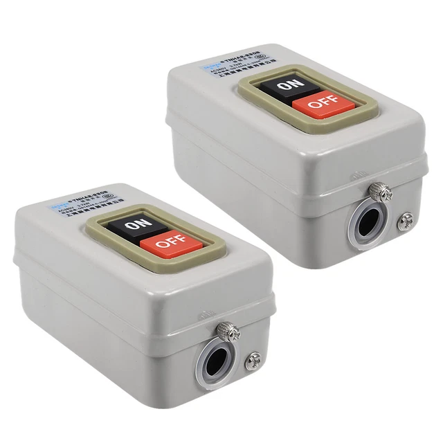 START STOP PUSH Button Switch On/Off BS230B for Motor 2pcs $32.82 ...