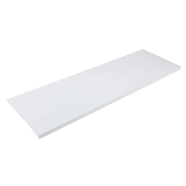 Laminated White Melamine Shelf - 36”L x 12”W