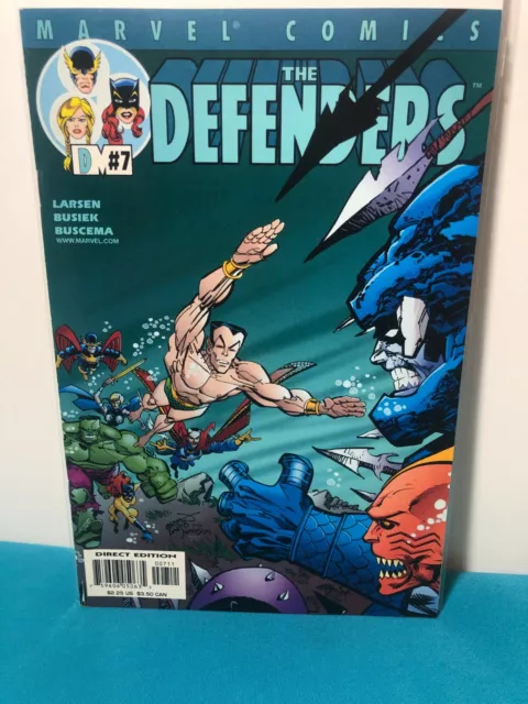 Marvel Comics The Defenders #7 September 2001  comic book