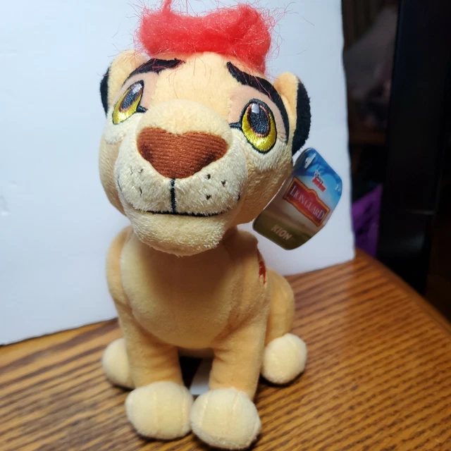 NWT DISNEY JUNIOR The Lion Guard Kion Plush Stuffed Animal Toy 7" 8.80