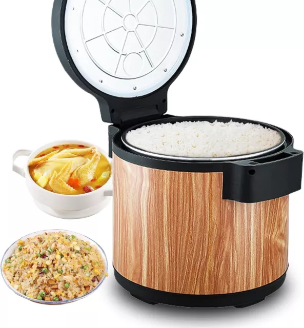 Wixkix 15L Commercial Rice Warmer (Not Cooker) Electric Food Sushi Warmer 110W