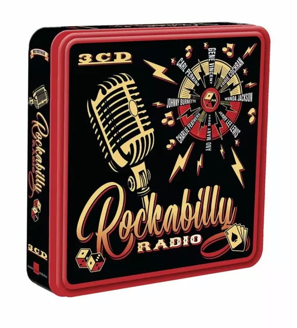 Rockabilly Radio (Lim.metalbox Ed)  3 Cd Johnny Cash Buddy Holly Neuf 2