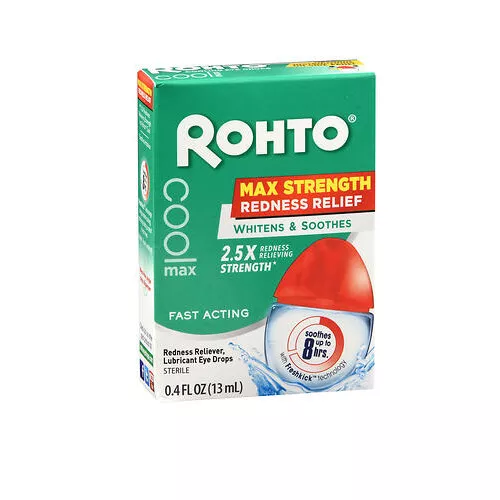 Rohto Refroidissement Gouttes Yeux Maximum Rougeur 11.8ml