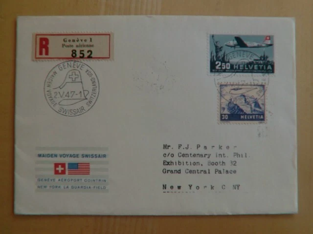 Schweiz Nr. 479 auf Brief FDC mit Nr. 387