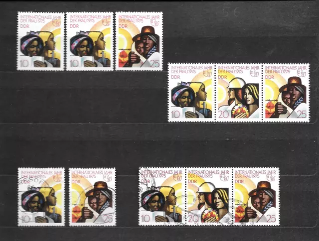 Briefmarken Deutschland DDR Mi.Nr. 2019 - 2021  Postfrisch und gestempelt