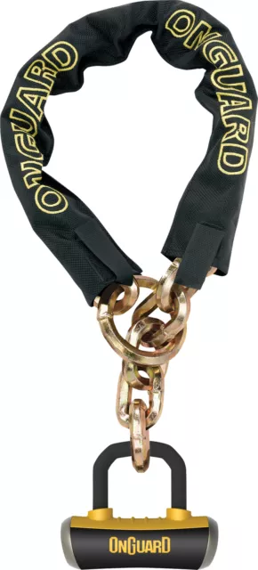 OnGuard Mastiff 8019L Chain Lock With Padlock 45008019LP