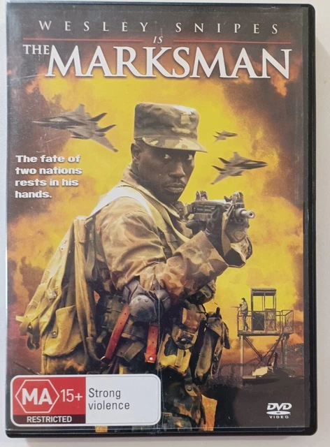 The Marksman DVD VGC Region 4 Wesley Snipes Action Thriller Free Postage