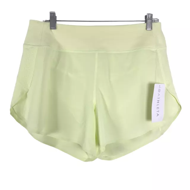 Athleta Run With It 4.5" Shorts Tequila Green Workout Running NWT Women's Medium