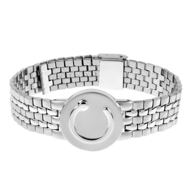 Bioflow Elite Silver Magnetic Wristband Bracelet Unisex Ladies Mens Magnotherapy 3
