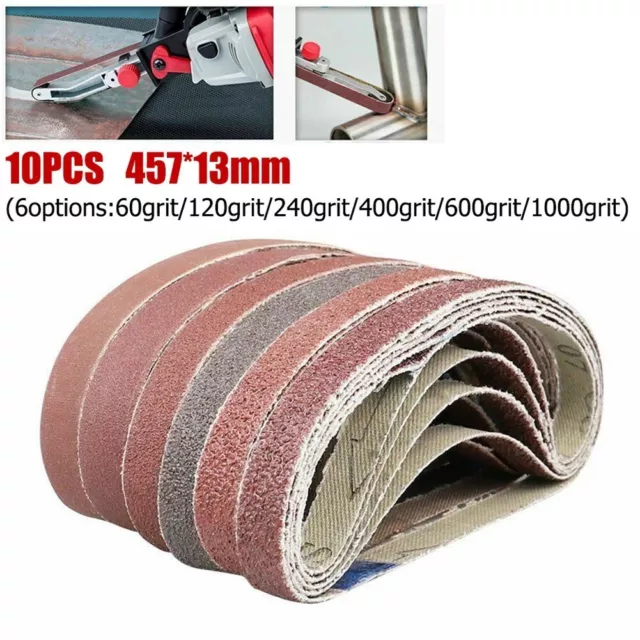 Professional Sandpaper Belts 457x13mm 601000Grit for Fine Quality Polishing