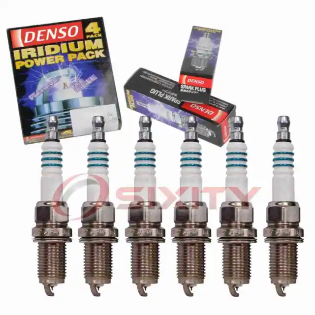 6 pc Denso Iridium Power Spark Plugs for 2011 Audi Q7 3.0L V6 Ignition de