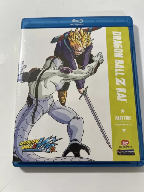 Dragon Ball Z Kai: Part Five 5 Episodes 53-65 Blu-Ray 2 Disc Set  Like new